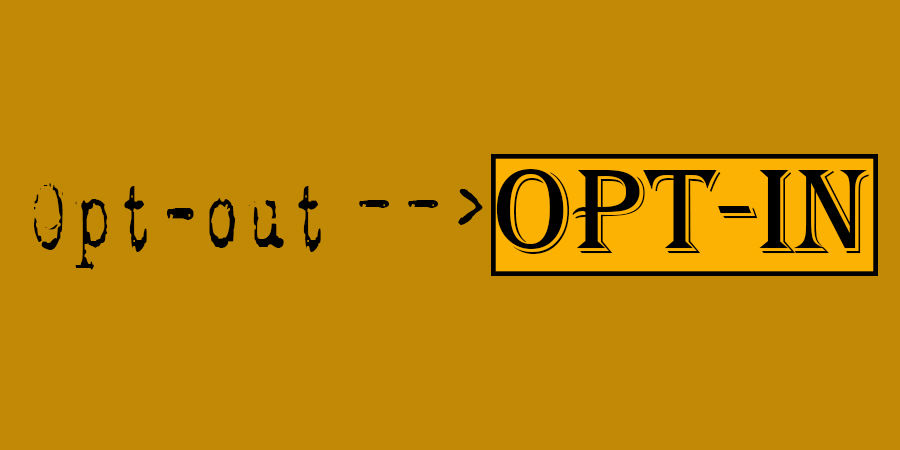 Opt in a opt-out