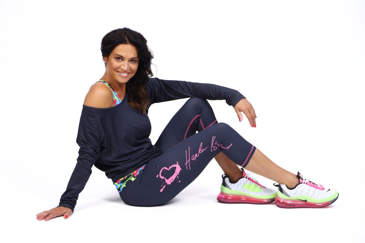 Hanka Kynychová cvičení