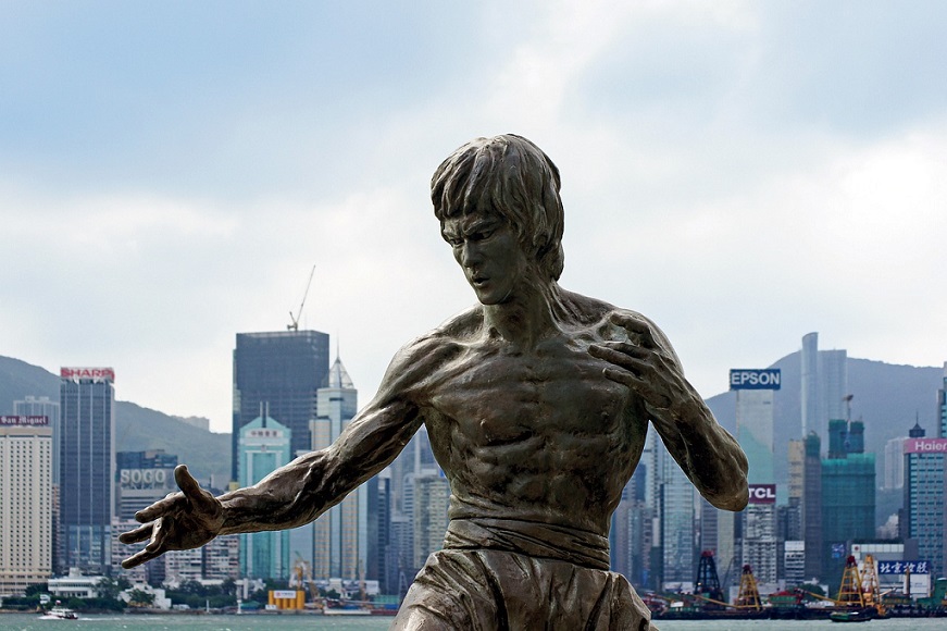 Bruce Lee Hongkong Victoria Harbour
