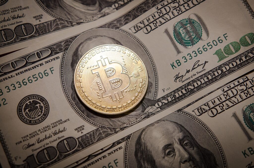 bitcoin a bankovky
