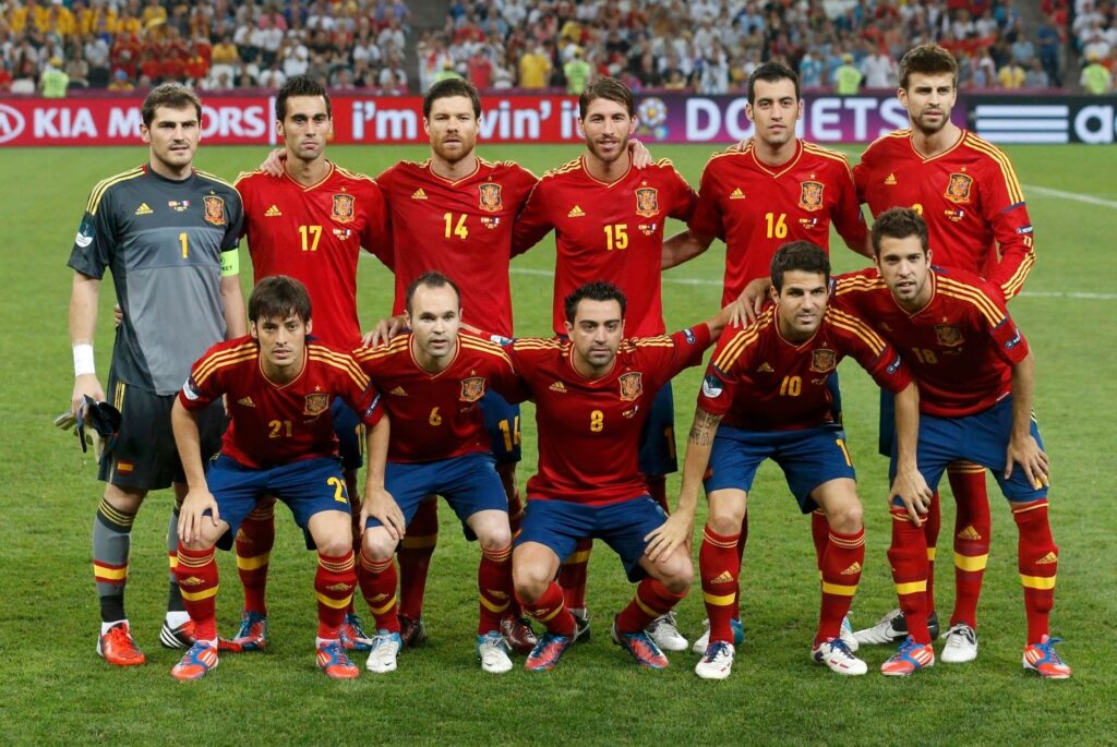 španělská reprezentace 2010