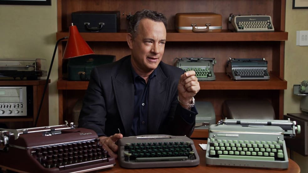 Tom Hanks s jeho sbírkou historických strojů