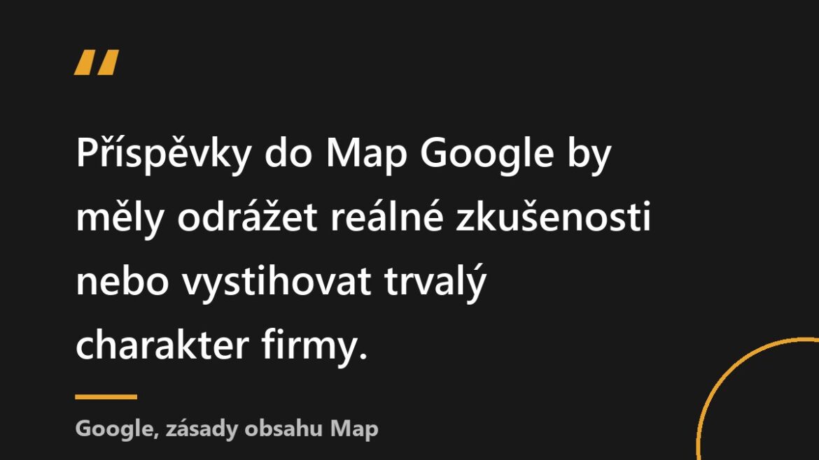 Devět chyb ve firemním profilu na Google Mapách, za které hrozí omezení